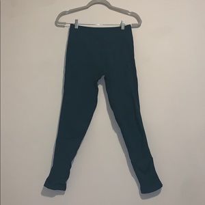 Lululemon Seamless Hunter Green Leggings
